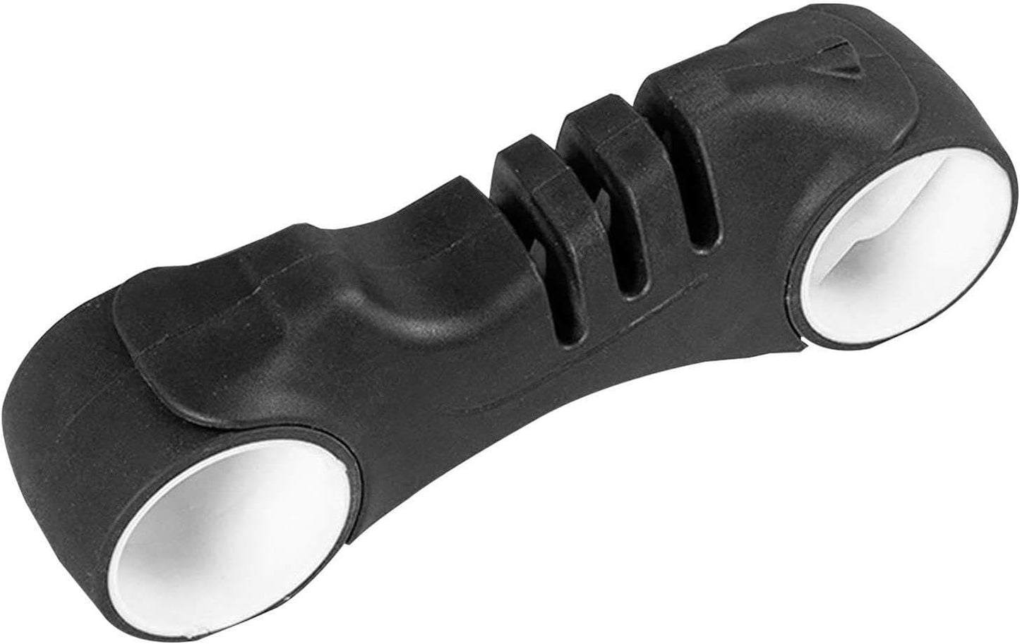 Taglierina Sharpener Stone, manuale in acciaio inox Sharpener, Multifunzionale Wheel-Shaped Tool, Kitchen Gadget, ideale per utensili da cucina e manutenzione