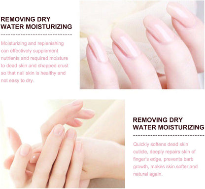 Cuticle Softener Liquid, Nail Care Cream 30ml, Moisturizing Daily Treatments for Dry Skin, Hydrating Formula for Nail Repair, Strengthens Damaged Cuticles, 3.35x1.14x3.35 Inches