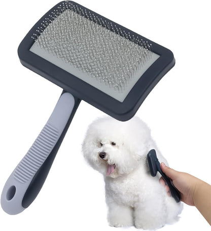 Pet Grooming Brush | Dog Brush Dematting Hair Comb,Cat Grooming Tools Dematting Comb, Massaging Undercoat Tool Cleaning Supplies for Indoor Cats Puppies