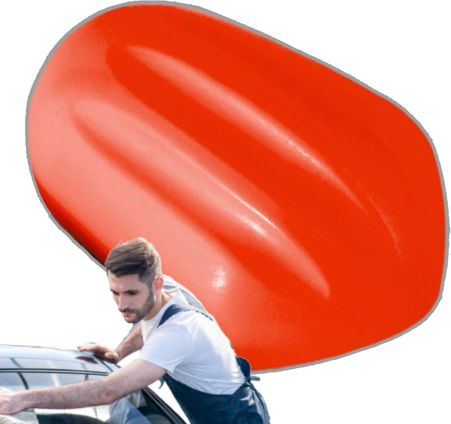 Vehicle Tire Shine Applicator, Multifunctional Polishing Pad, 4.72 x 3.15 x 1.77 Inches, Fine Detailing Tool, Car Wash Sponge for Vehicles Paint, and Wheel Hub Cleaning, Multicolour