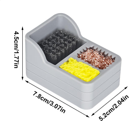 Soldering Iron Tip Cleaner l Soldering Tip Cleaning Tool l Soldering Iron Cleaner Kit l Soldering Tip Cleaning Sponge l Soldering Tip Maintenance Tool Essential Soldering Accessory For Soldering Iron