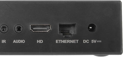 4K Media Player, HD Multimedia Interface 2.4/5.8GHz WiFi USB 2.0 Digital Media Player 100â€‘240V RJ45 for TV (AU Plug)