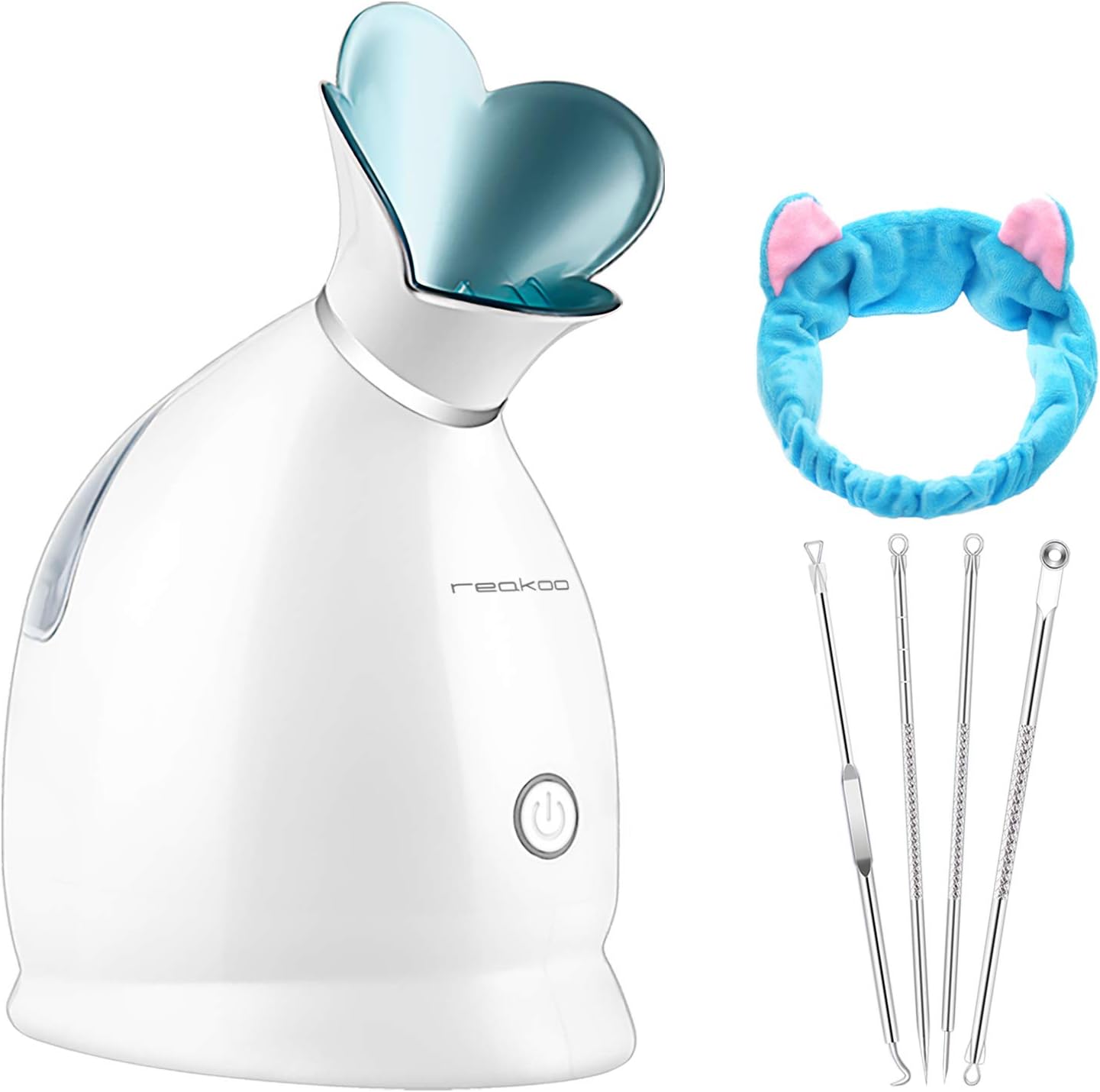 Facial Steamer Hot Mist Face Skin Moisturizing, Unclogs Pores, Warm Mist Humidifier Atomizer, Home Spa with Aromatherapy