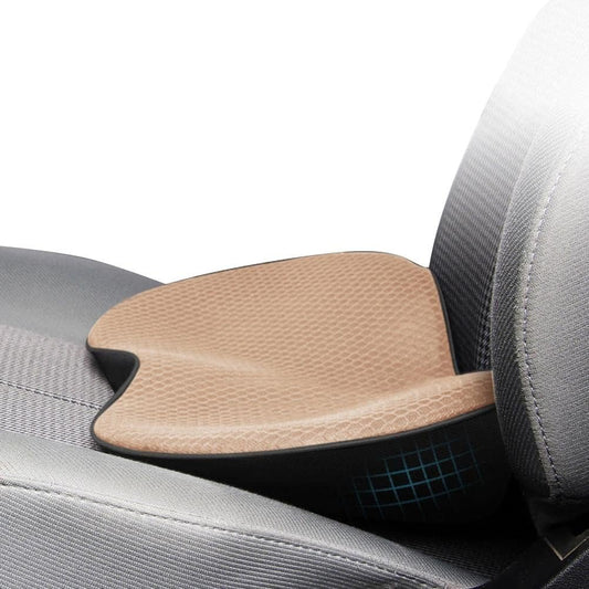 Enfudid Car Seat Cushions for Driving - Memory Foam Car Seat Pad - Sciatica & Lower Back Pain Relief - Car Seat Cushion Road Trip Essentials for Drivers