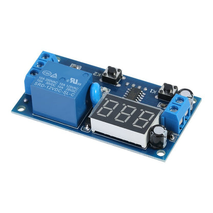Cycle Delay Timer Switch Adjustable Relay Module High Precision Stable Safe for Home Automation and Industrial Use