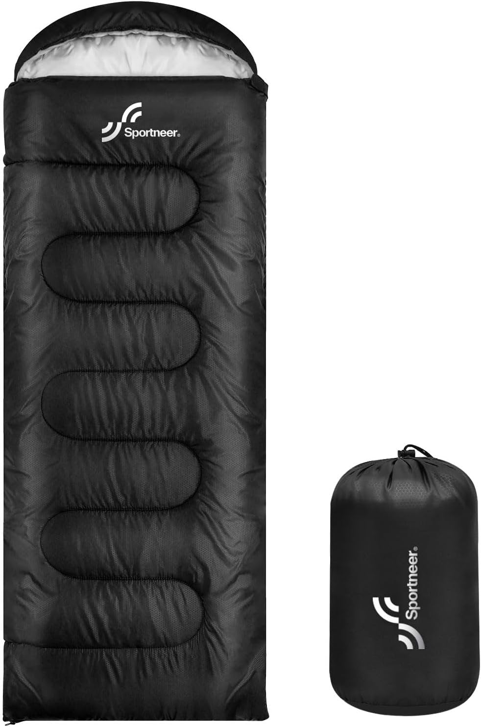 Camping Sleeping Bag for Adults: Sportneer 3 Season Warm Weather Waterproof Lightweight Sleeping Bag for Kids Backpacking Sleeping Bags for Adult Boys Girls Camping Hiking Outdoor