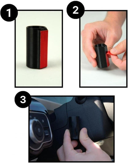 Generico Automotive Beauty Storage, Compact Lip Care Organizer, Convenient Car Accessories Holder, Space-Saving Makeup Container for Easy Access in Vehicles, Trucks, and Rvs