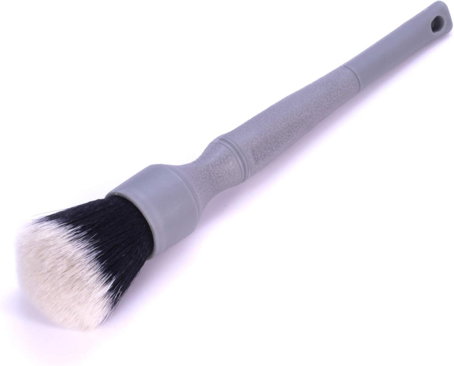 Detail Factory - TriGrip Ultra-Soft Detailing Brush Set - Scratch-Free Cleaning for Exterior, Interior Panels, Emblems, Badges, Gauges, Infotainment Screen - Grey
