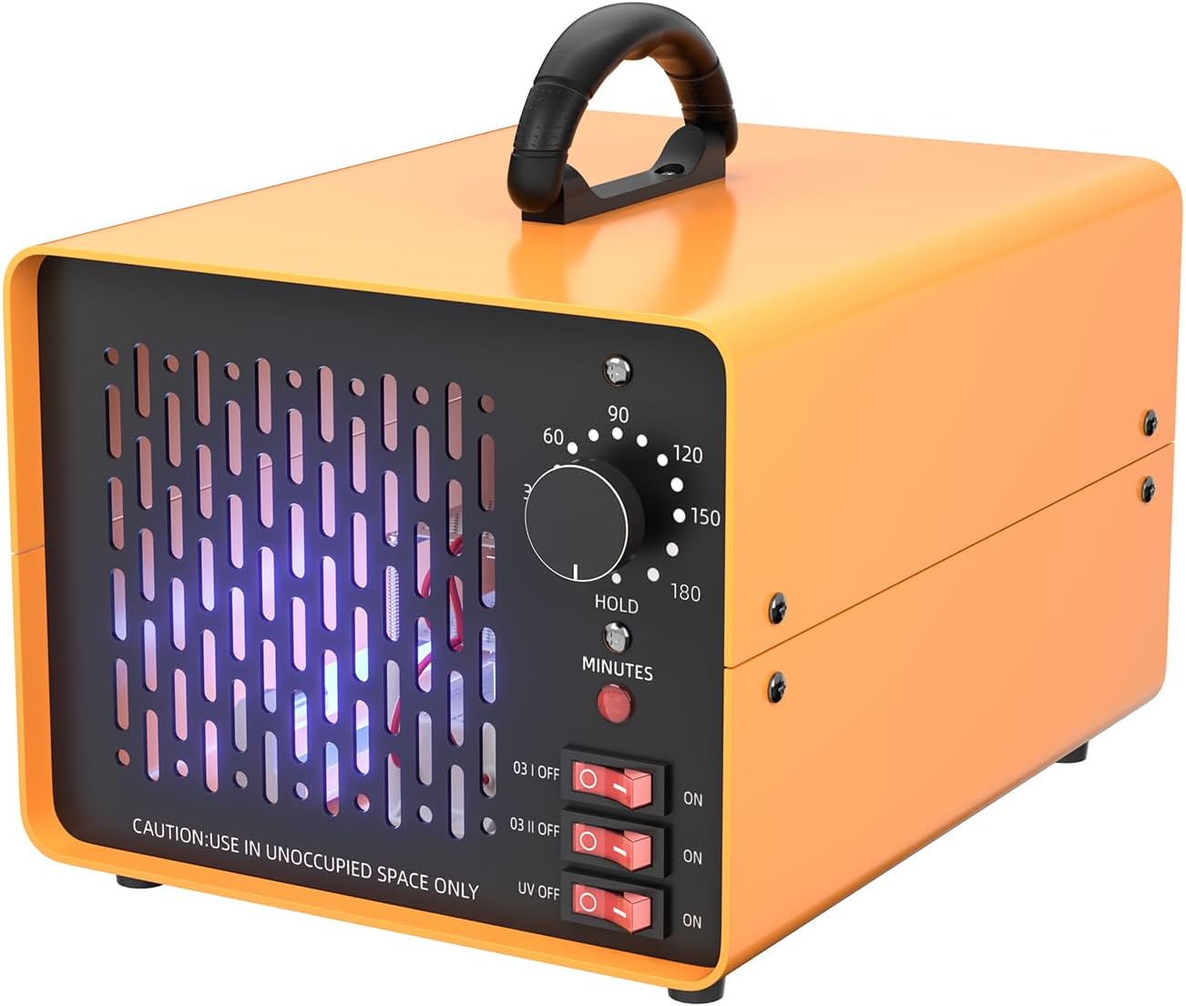 Snowtaros Ozone Generator 50,000 mg/h, Ozone Air Purifier with Timer 180Min, Air Freshener Ionizer for 900㎡, Ozonizer for Rooms Home Car Hotel
