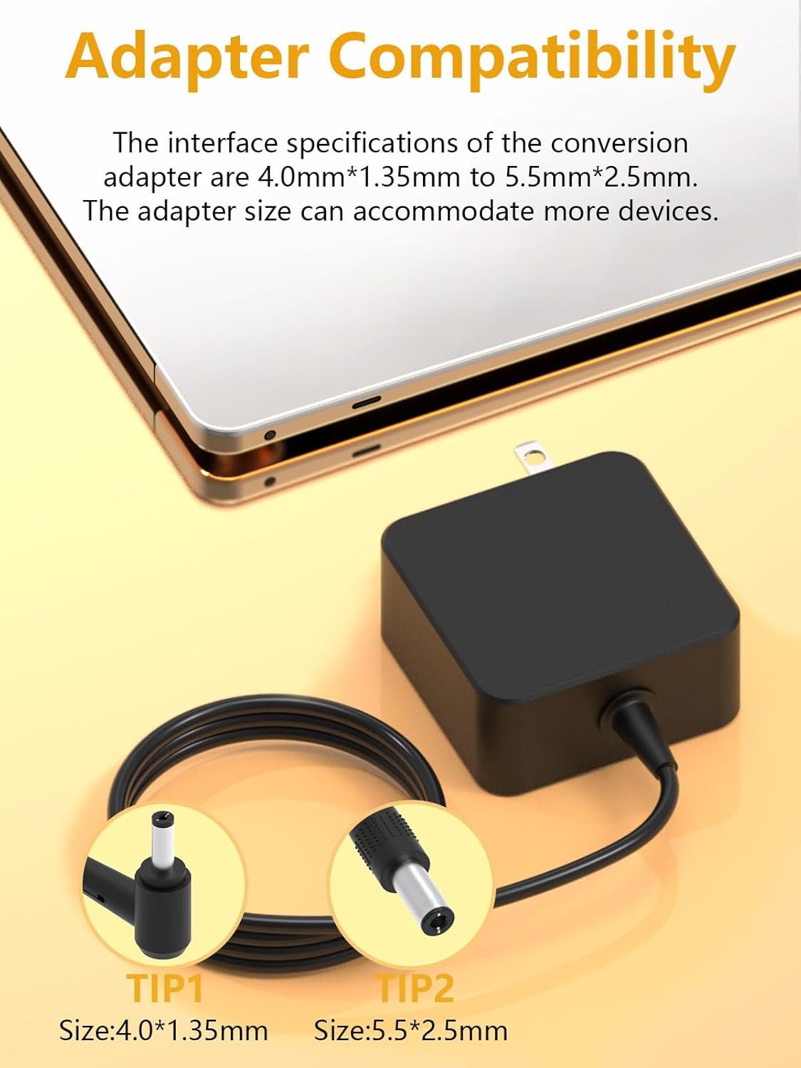 Havsisor 45W Asus Laptop Charger for UX330 UX330U UX360 UX360C UX305 UX305C X540 X541 F553 F553M F556 F556U F302 K556 K556U Taichi 21 31 ASUS Power Supply Adapter (19V 2.37A)