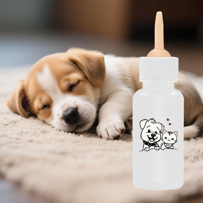 Kitten Bottles for Nursing, Puppy Bottle | Baby Kitten Bottles for Nursing | Feeding and Watering Supplies, Portable Feeding Nipples p