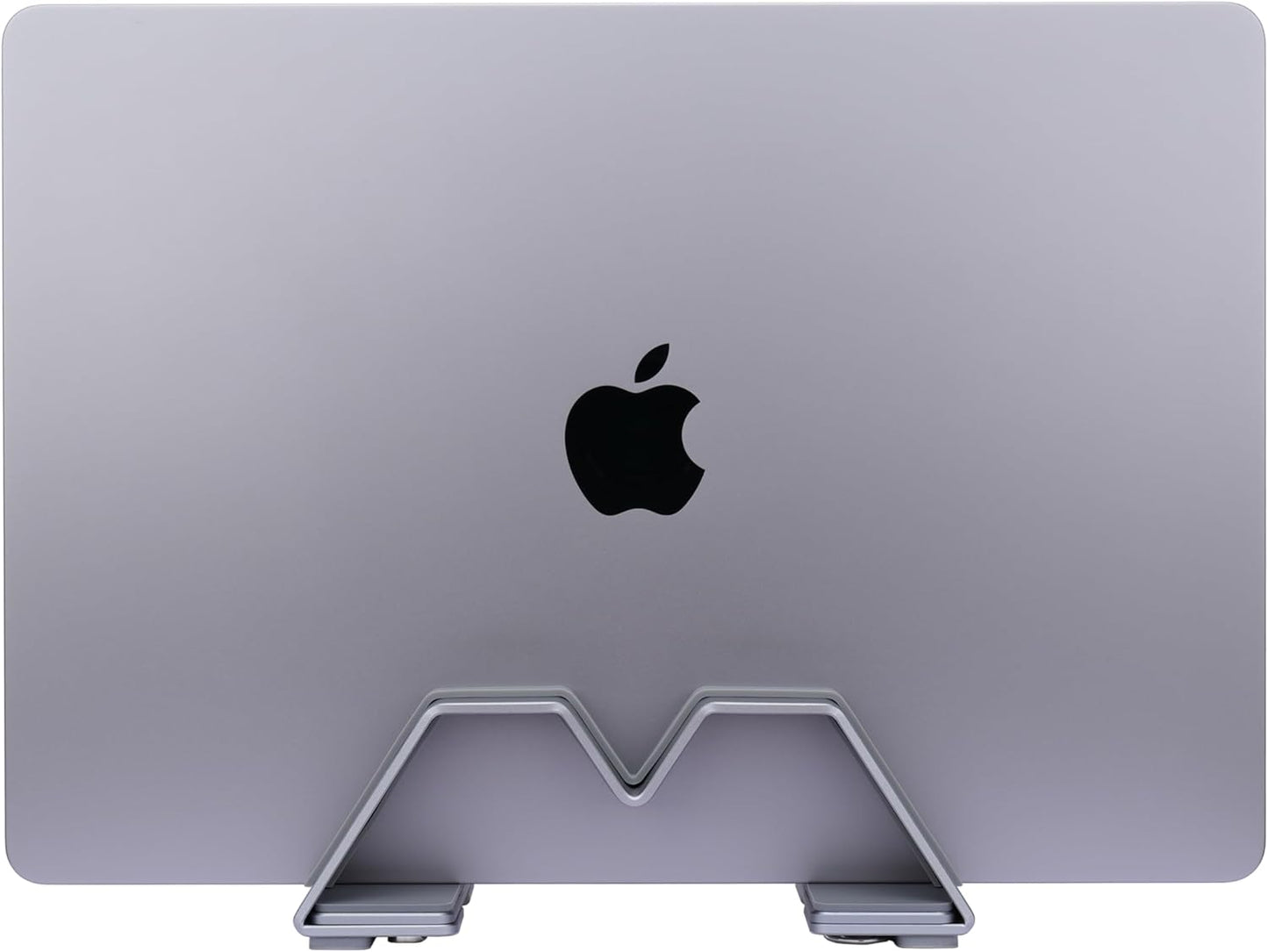 Psitek Adjustable Vertical Laptop Stand - Aluminum, Universal Fit for All Laptops (10-30mm Thickness) - Fashion Design, Adjustable Width, Anti-Slip & Scratch-Resistant, Patented Design