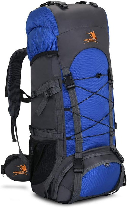 Bseash 60L Internal Frame Hiking Camping Backpack with Rain Cover, Outdoor Sport Travel Daypack for Climbing Touring