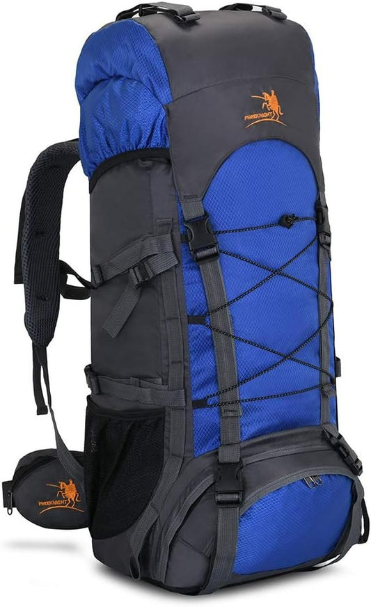 Bseash 60L Internal Frame Hiking Camping Backpack with Rain Cover, Outdoor Sport Travel Daypack for Climbing Touring