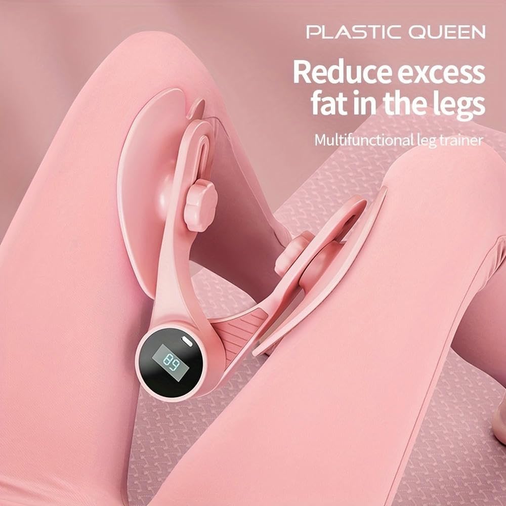 ZBDZSW Smart Pelvic Floor Muscle Trainer Postpartum Restoration Leg Fitness Attrezzatura di conteggio Multifunzionale Glutei Cosce