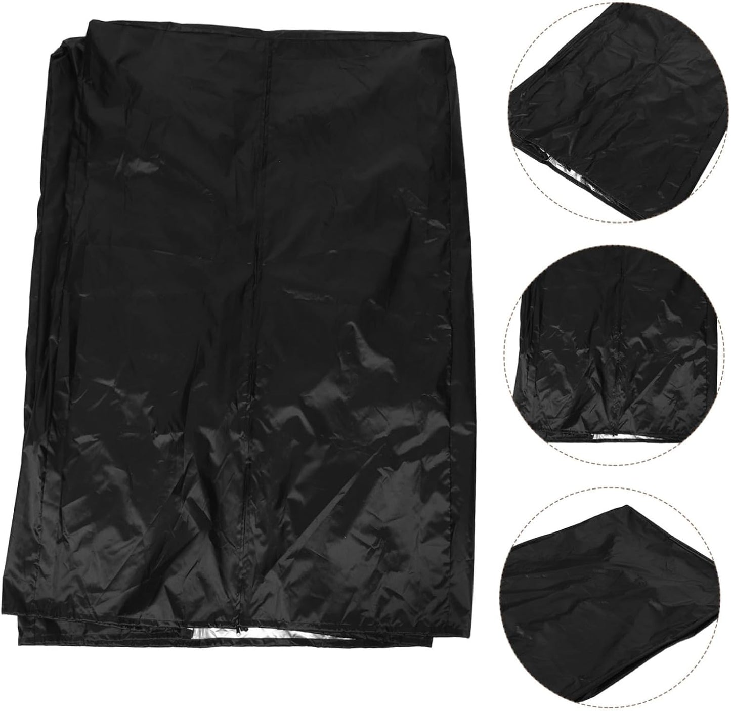 Abaodam Oxford Cloth Home Gym Equipment Cover for Indoor Machines Easy to Clean Zipper Protection Against Dirt and Scratches for Dumbbell Racks and Elliptical Trainers
