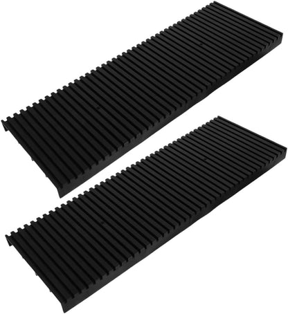 HOMOCONO 2pcs Antistatic Storage Rack for Drying Static Tray with Striped Design Efficient Electronic Circuit Board Holder for Workspace Organization
