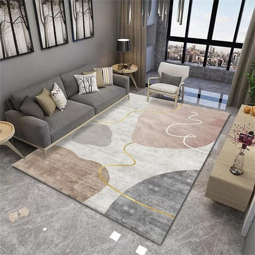 SUNYRDSM Rug Bedroom Rug Gym, Children, Area Rug, Restaurant, Accessories, Blur Decoration, Modern Style, Anti-fouling Rug for Girls, Bedroom, 60 x 90 cm