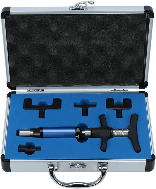 Hongzer Chiropractic Adjusting Tool, 6 Levels Manual Spine Activator Massage Wand for Neck, Back, Shoulders, Joints