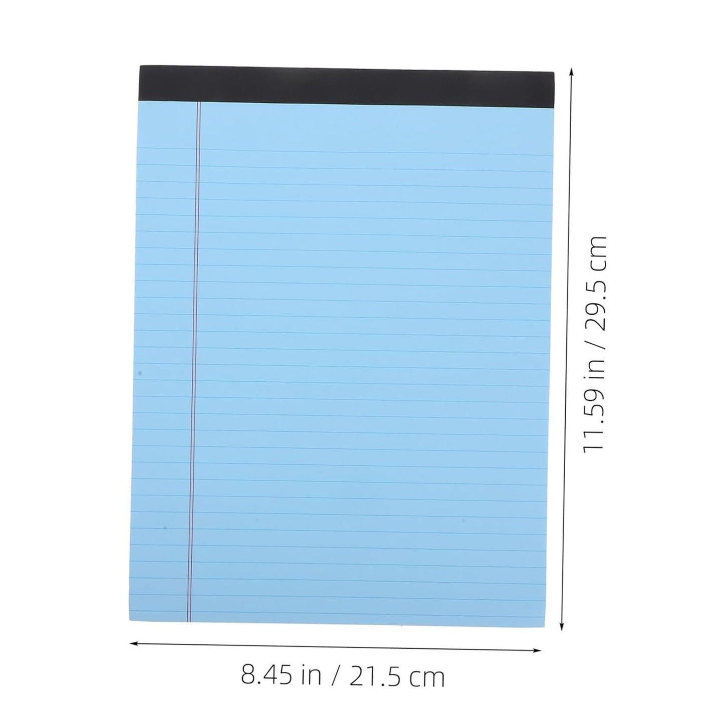 FONDOTIN 4pcs Legal Notepads Wide Ruled Memo Pads for School Office for Quick Notes Smooth for Writing Notebooks for Home Study