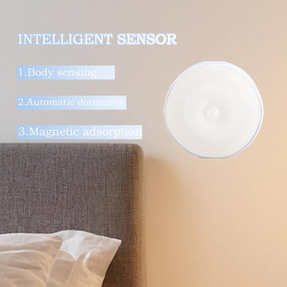 Motion Activated Night Light, Led Action Detector Lights, 0.71in Body Detection Led, USB Smart Human Body Sensor, Perfect for Closet, Indoor Lighting, and Decoration