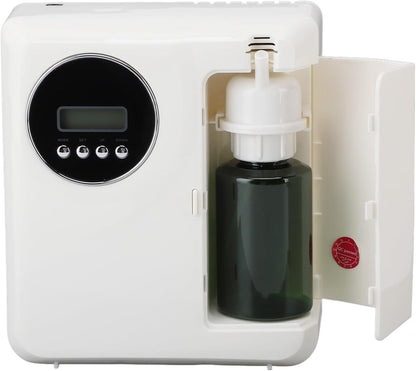 Aromatherapy Diffuser, Wall Mounted Essential Oil Diffuser Air Purification Professional Button Switch for Home (White)