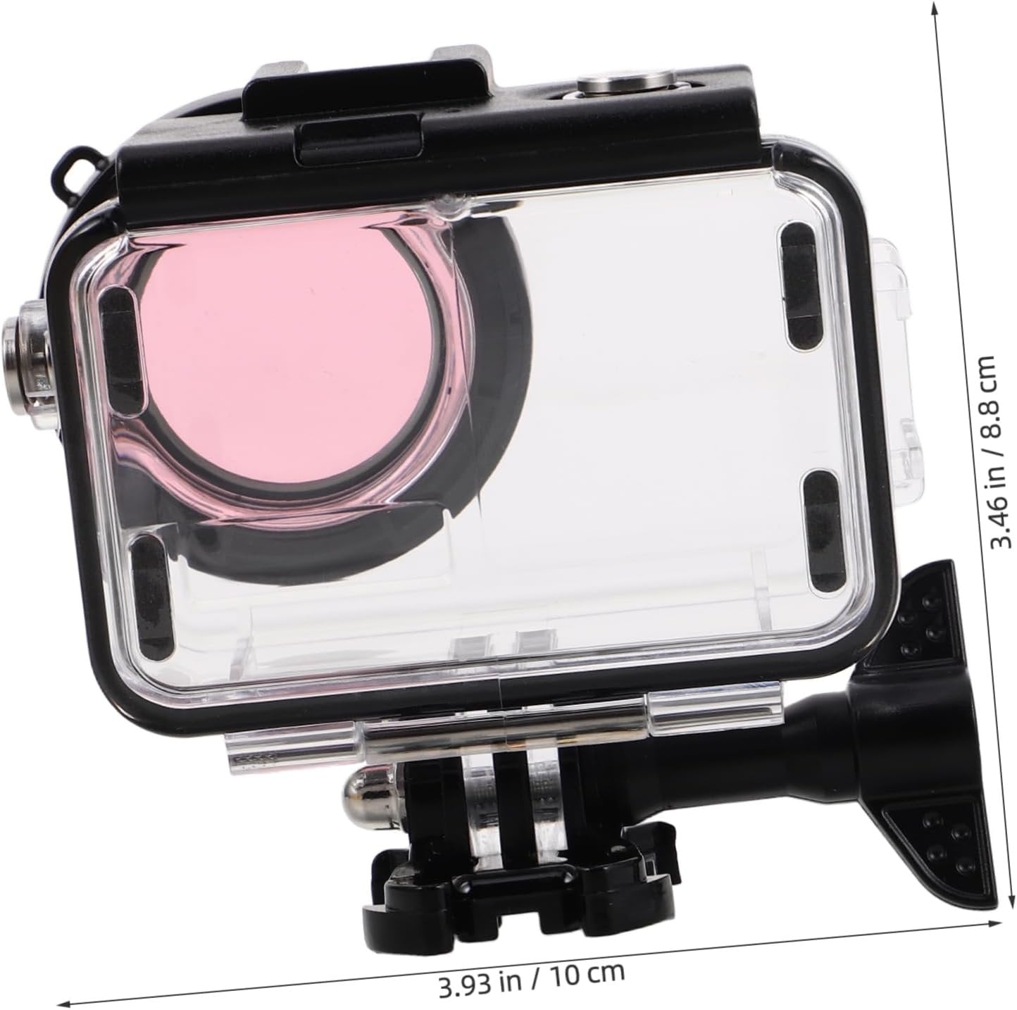 ELAYARD Camera Housing Case with Dual Cold Shoe Mounts Durable Digital Camera Protection Shell