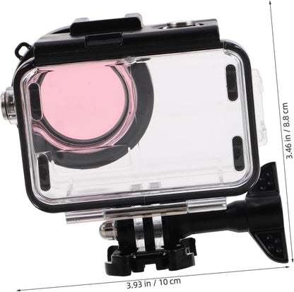 ELAYARD Camera Housing Case with Dual Cold Shoe Mounts Durable Digital Camera Protection Shell