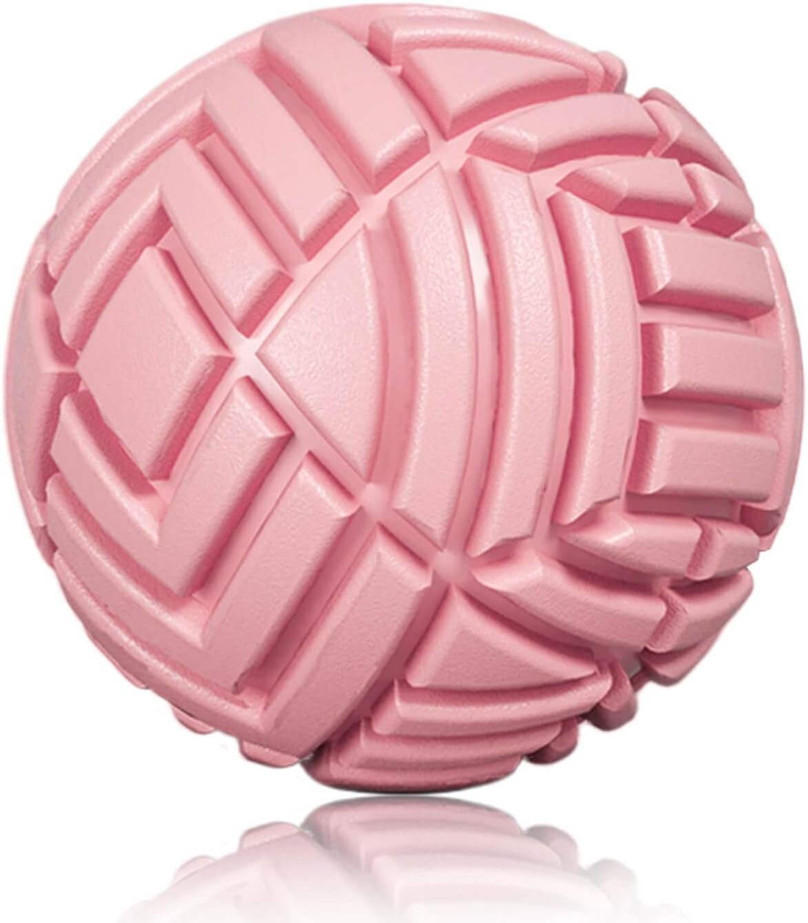 TETOP Fitness Muscle Massage Ball, 3.15in, Therapy Ball for Trigger Point Massage, Trigger Point Ball for Myofascial Release, Mobility Ball for Exercise & Recovery (Pink)