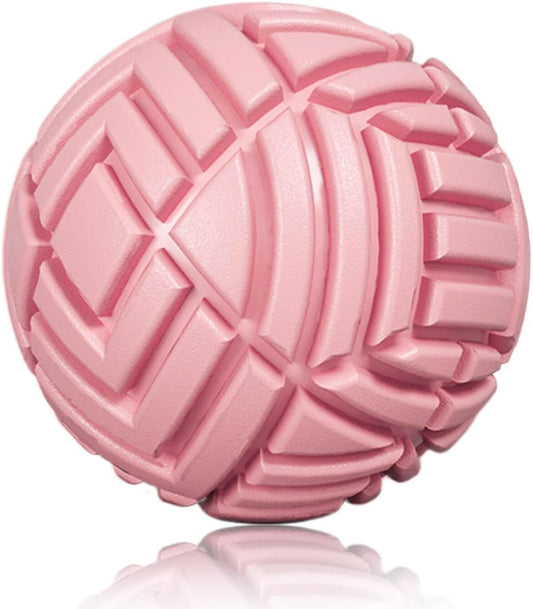 TETOP Fitness Muscle Massage Ball, 3.15in, Therapy Ball for Trigger Point Massage, Trigger Point Ball for Myofascial Release, Mobility Ball for Exercise & Recovery (Pink)