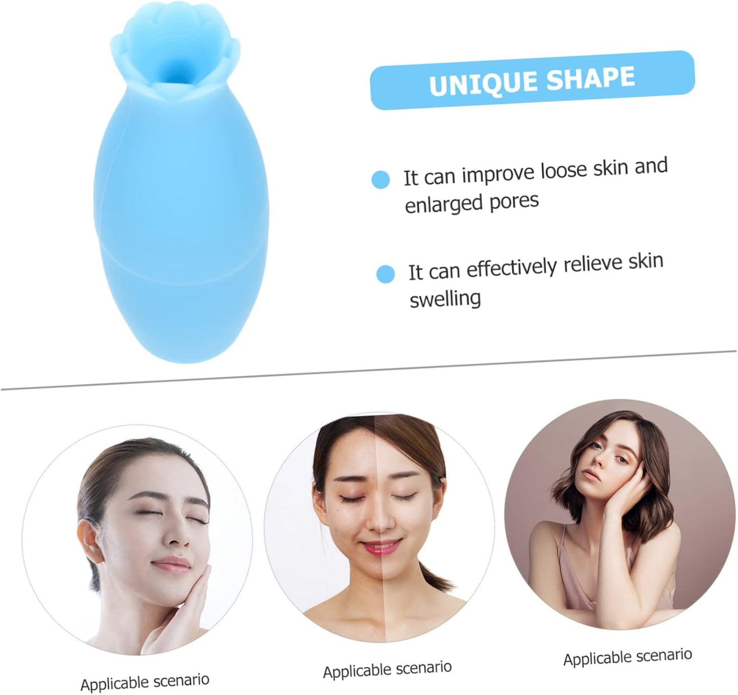 PLAFOPE Ice Face Massager Ice Face Massager for Beauty, Desalination and Hydration