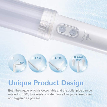 Meidong Portable Travel Electric Bidet Sprayer Handheld Personal Bidet Sprayer Bidet Bottle for Personal Hygiene Cleaning/Baby Care/Outdoor Traveling/Toilet/Disability/Postoperative