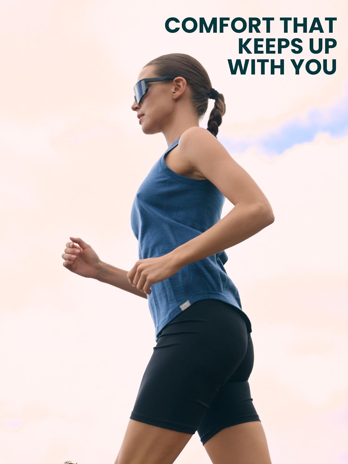 Merino.tech 100% Merino Wool Women's Trekking T-Shirt – Short Sleeve Merino Jersey – Soft and Natural Thermal Sports Underwear