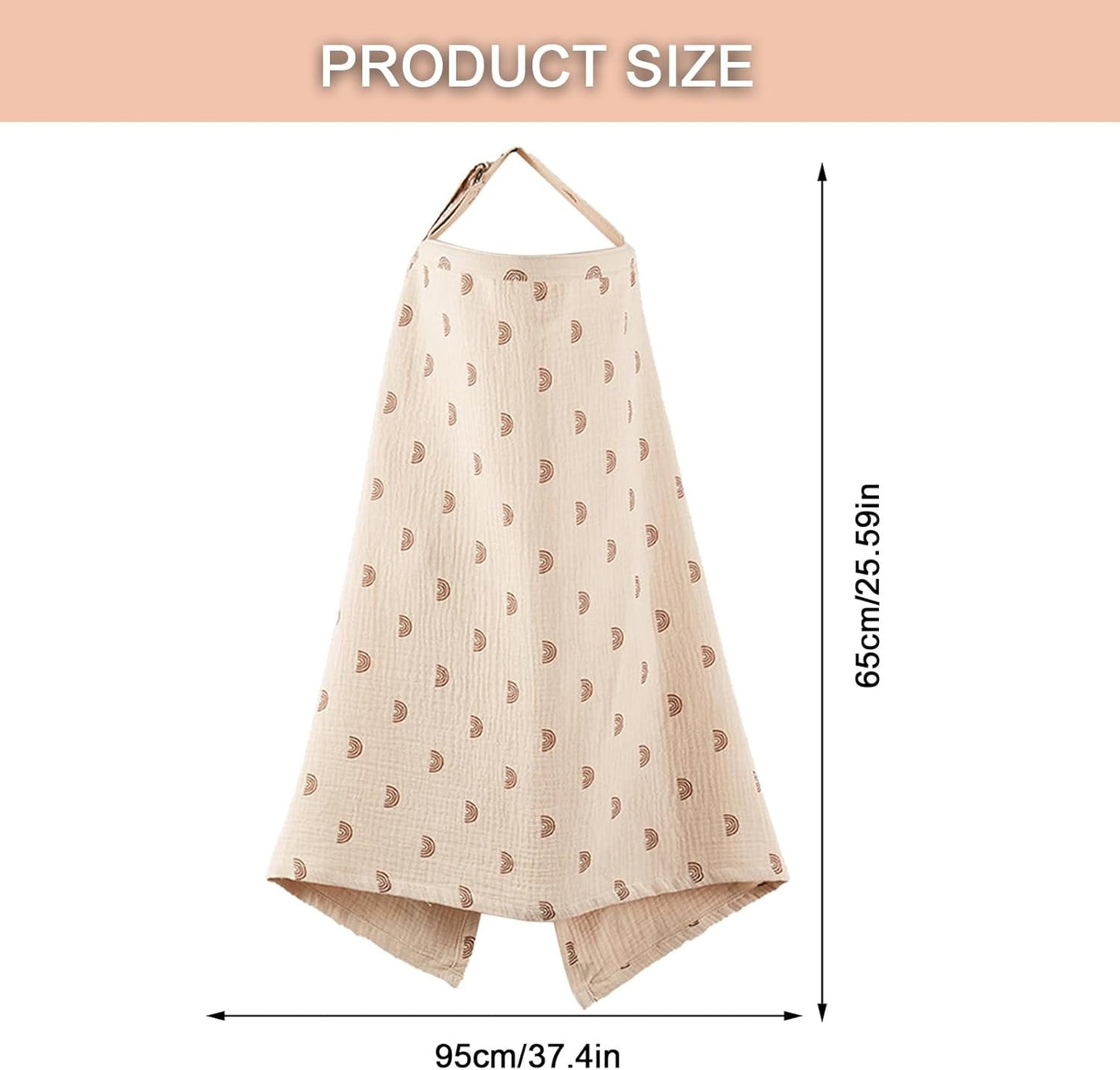 Breastfeeding Cover, Soft Breathable Nursing Cover,Breast Feeding Cover, Used to Provide Full Privacy Breastfeeding Protection