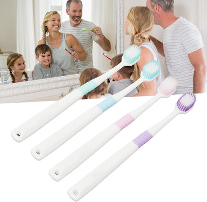 12pcs Manual Toothbrush,Toothbrush Set, Soft Hair Toothbrush Men Women Tartar Stain Removal Cleaning Toothbrush Set for Oral Care