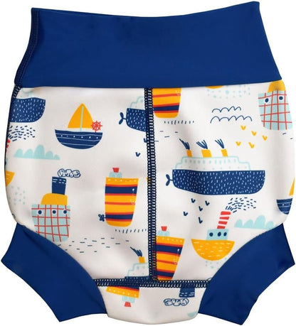 Splash About Happy Nappy Swim Diaper, Tug Boats, 0-3 Months