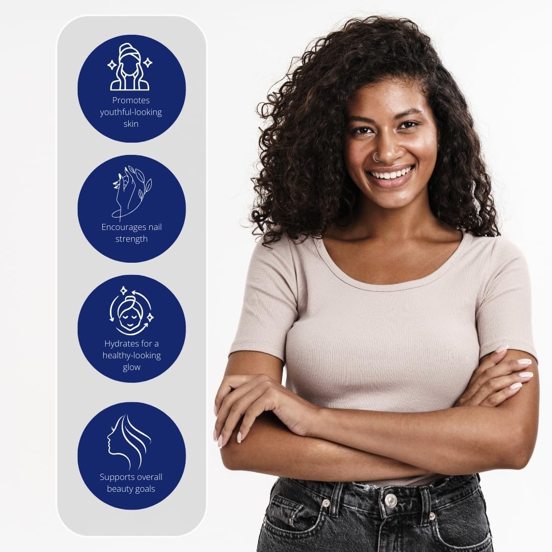 CanPrev Collagen Beauty Liquid, 500ml 50-Day Supply - Skin Smoothness & Elasticity in 28 Days - Free from Dairy, GMO and Gluten - Features Verisol Bioactive Collagen Peptides for Radiance and Support