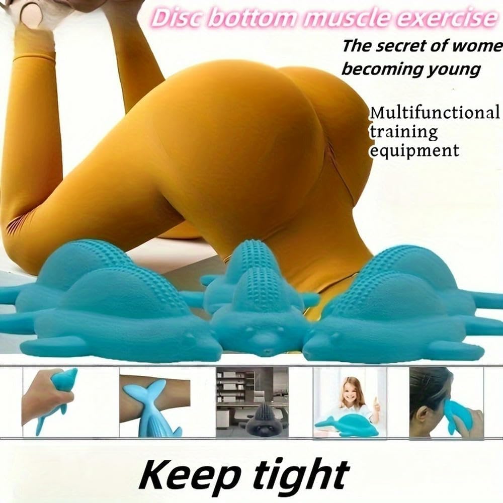 ZBDZSW Versatile Allenatore del Pavimento pelvico in Silicone - PC rafforzamento Muscolare per Uomini e Donne, Recupero Post-Partum tonificazione della Parte Interna della Coscia