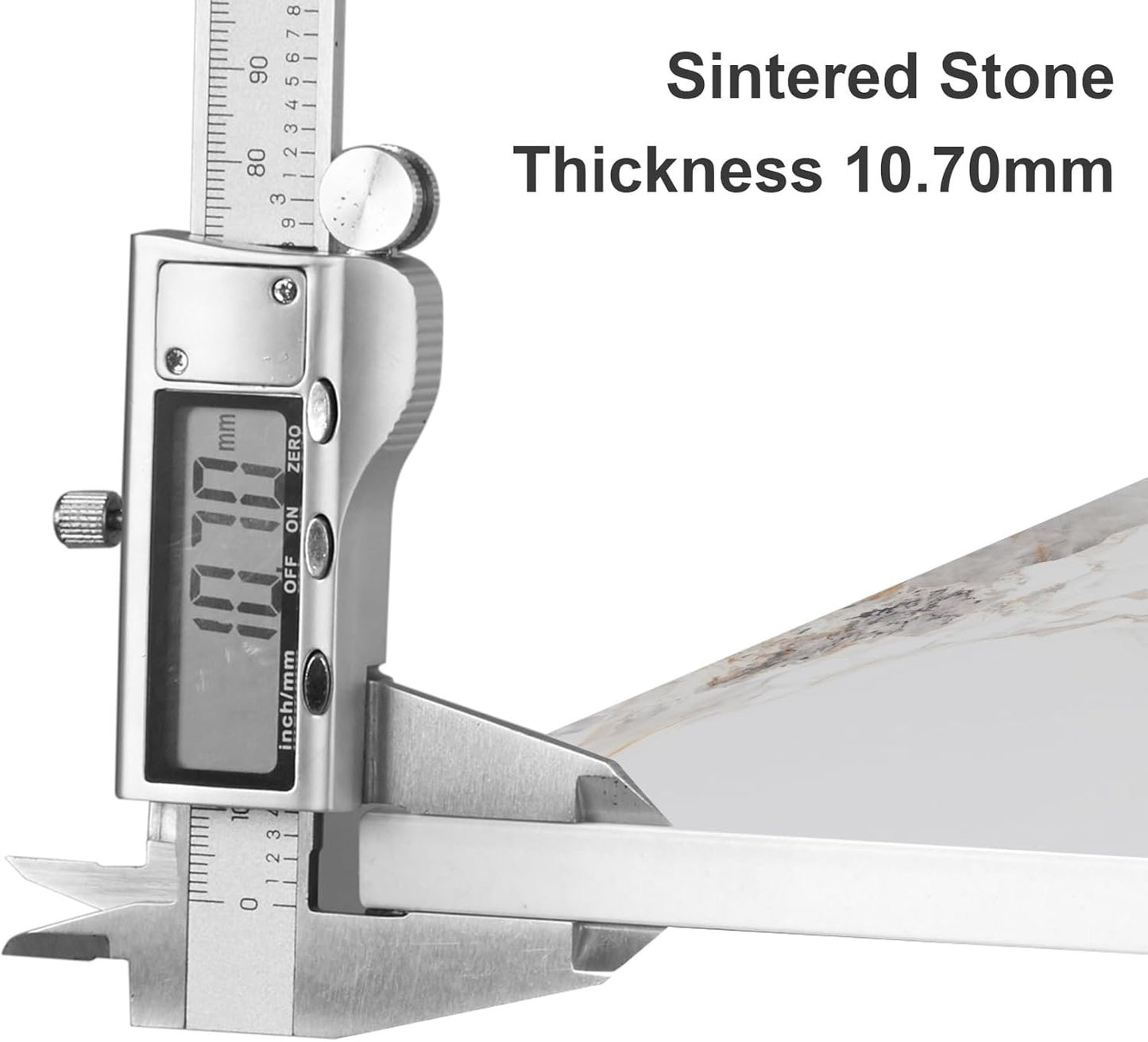 Wisfor Kitchen Dining Table Rectangular: 48 x 28 Inch Modern Sintered Stone Marble Effect Table Top with Tapered Metal Legs 4 Seat Breakfast Table for Dining Room, Restaurant, Living Room Furniture