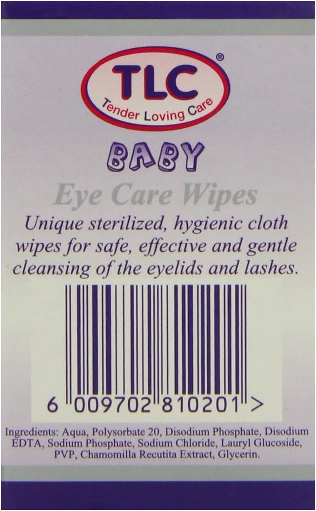 TLC Eye Care Wipes Baby 20's