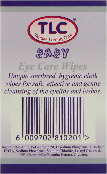 TLC Eye Care Wipes Baby 20's