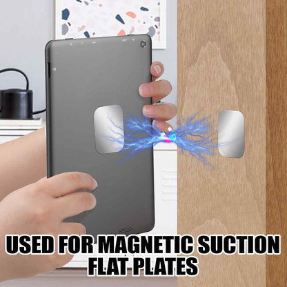 Bewudy 10 Pcs Adhesive Thin Metal Plates (Compatible with Magnetic Mounts), Magnet Phone Metal Plate for Magnetic Mount, Metal Plates for Phone Case, Metal Plate for Car Metal Plates for Phone