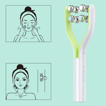 Face Massager Roller, Sculpting Skin Care Roller, Beauty Device Roller, Adjustable Face Neck Roller, Face Sculptor Beauty Roller, Skincare Roller For Face, Neck Sculpting Roller,