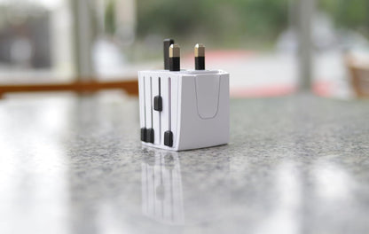 SKROSS | 1.102500 | Micro MUV | Universal Travel Adapter 2 Pole - Voltage and Power 100 V - 250 W / 250 V - 625 W - Shock Protection