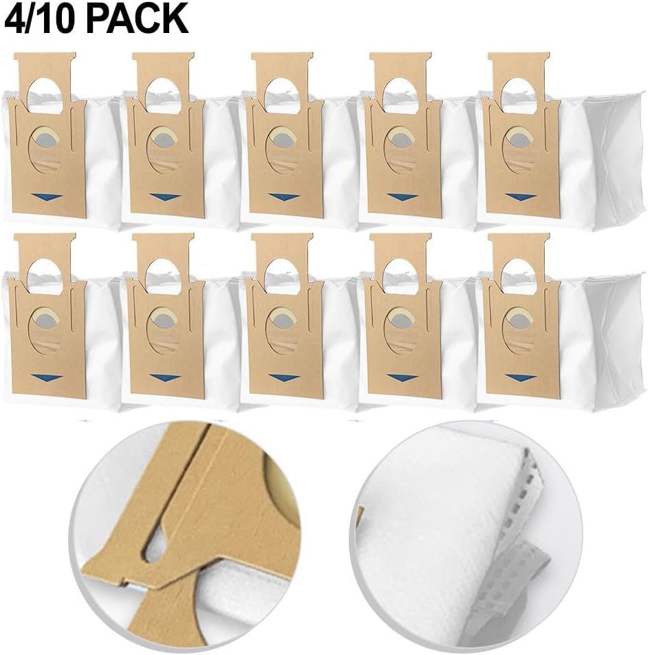 Kit di sostituzione sacchetti per Deebot T8 e modelli Essential Home Cleaning Accessory (10 pezzi)