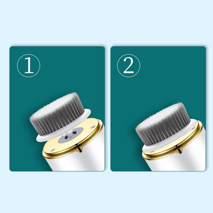 Facial Cleansing Brush, Waterproof Usb Charging Face Deep Cleaning Scrubber. Deep Cleaning Face Spin Scrub With 3 Brush Heads Deep for Men & Women, Travel-Friendly Facial Brush