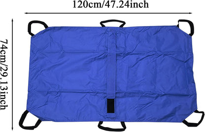 Pet Stretcher, Foldable Transport Carrier for Puppies and Small Animals, Multifunctional Rescue Tool with Safety Strap for Medium to Large Dogs, Cats, and Bunnies, Easy to Carry