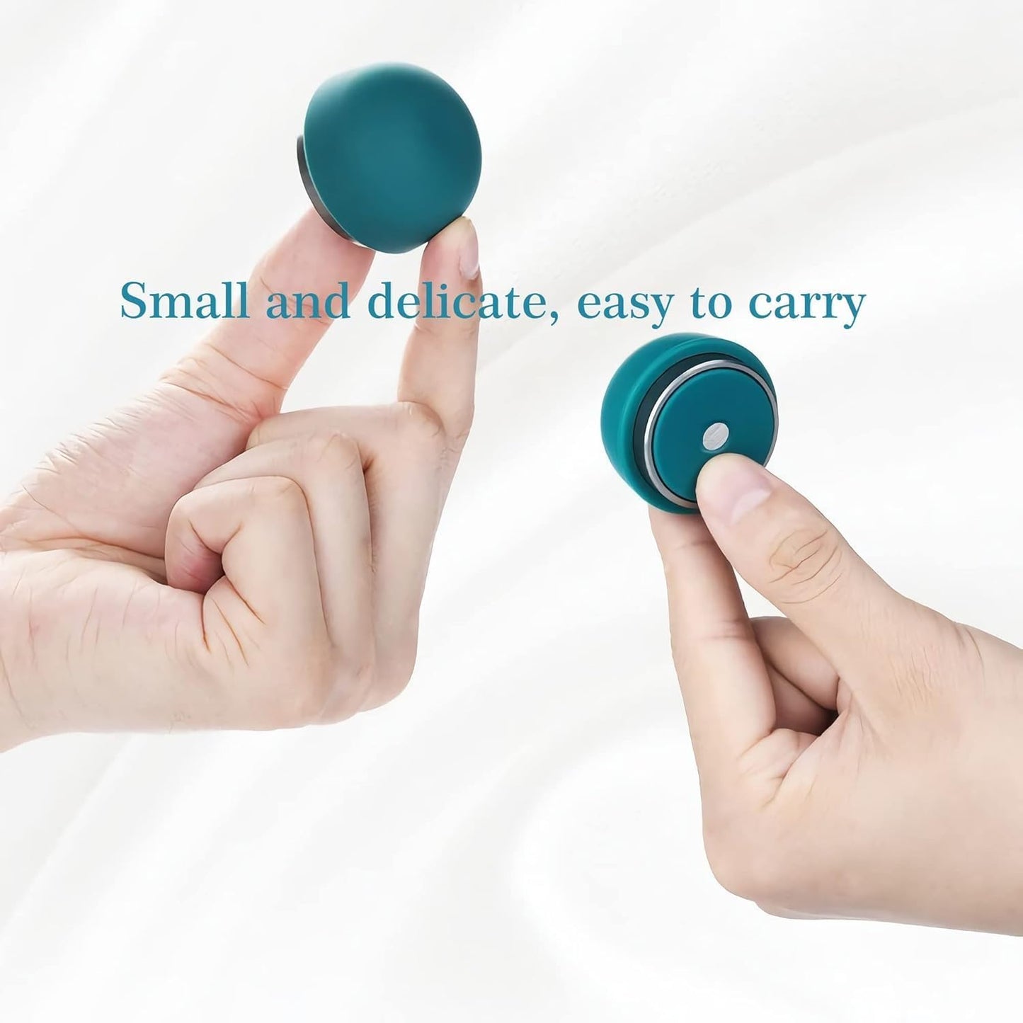 Laptop Cooling Stand,Ergonomic Laptop Cooling Pad Small Invisible Cooler Ball Portable Magnetic (Green, One Size)
