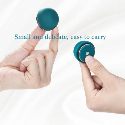 Laptop Cooling Stand,Ergonomic Laptop Cooling Pad Small Invisible Cooler Ball Portable Magnetic (Green, One Size)