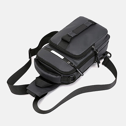 Men's Travel Bag | USB Charging Port | Simple Travel Backpack | Notebook Commute Carrier | Large Capacity Bag | Heavy Duty Business Travel Gear for Travel, Outdoor Activities